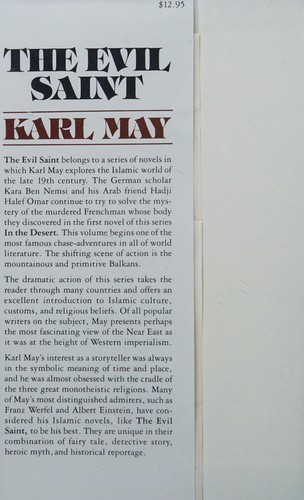 The Evil Saint (The Collected Works of Karl May, Series III: Volume 4)