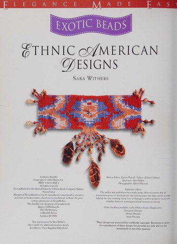 Exotic Beads Ethnic American Designs