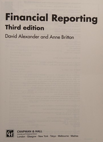 Financial reporting