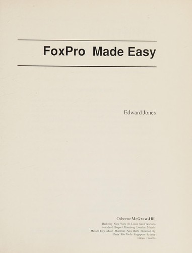 FoxPro made easy