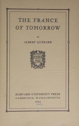 France of Tomorrow