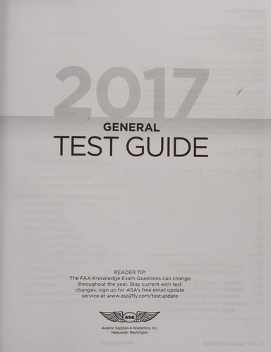 General Test Guide 2017