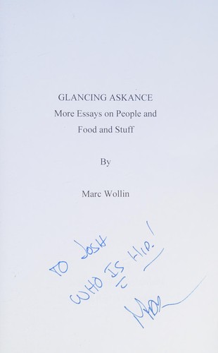 Glancing Askance Volume 2