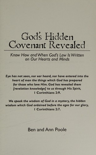 God's Hidden Covenant Revealed