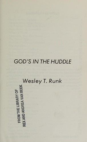 God's in the huddle