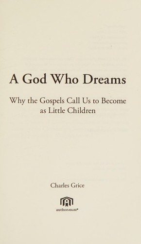 A God Who Dreams