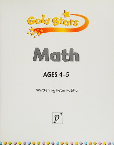 Gold Stars Math Ages 4-5