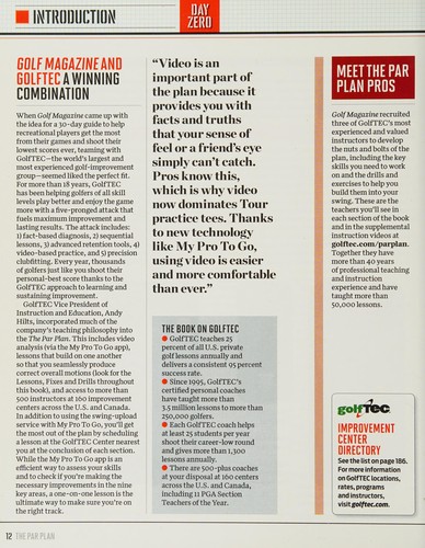 Golf magazine's the par plan