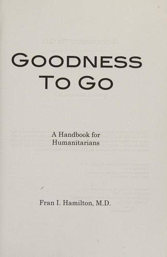 Goodness to Go