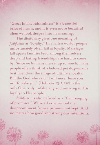 Great Is Thy Faithfulness