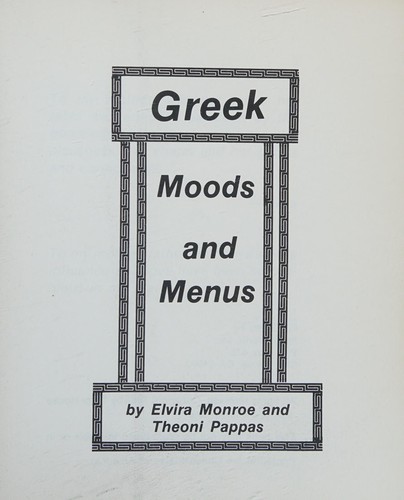 Greek moods and menus