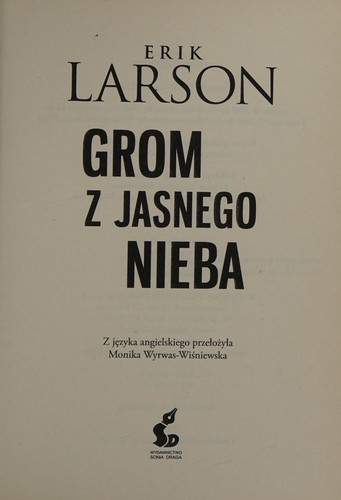 Grom z jasnego nieba