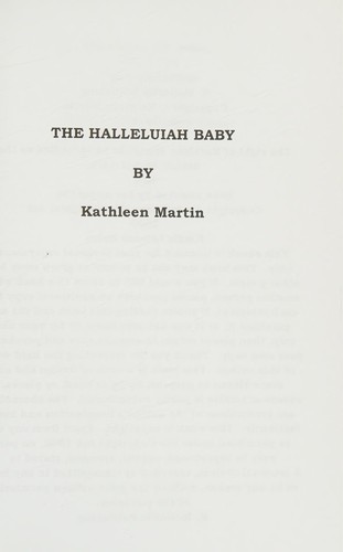 The Halleluiah Baby