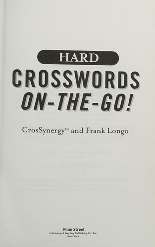 Hard Crosswords ON-THE-GO!