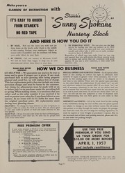 Nursery catalog for 1957