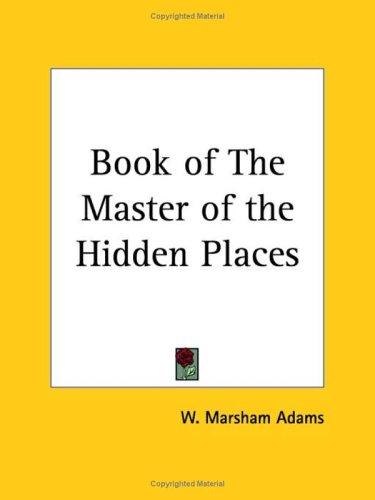 Book of The Master of the Hidden Places
