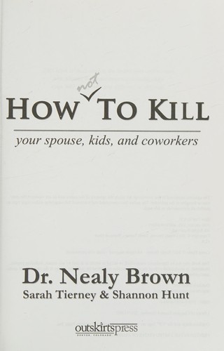 How Not to Kill