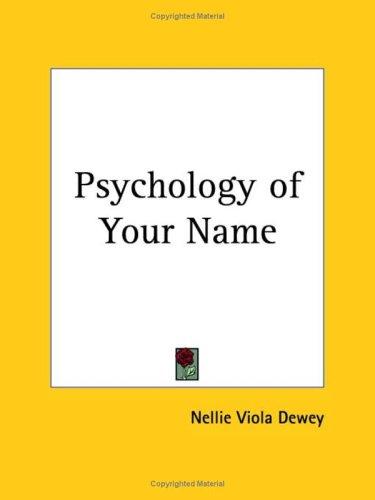 The psychology of your name
