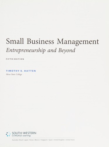 Ie Small Business Management