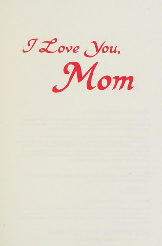 I Love You Mom
