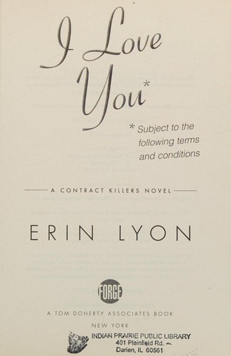 I love you subject to the following terms and conditions