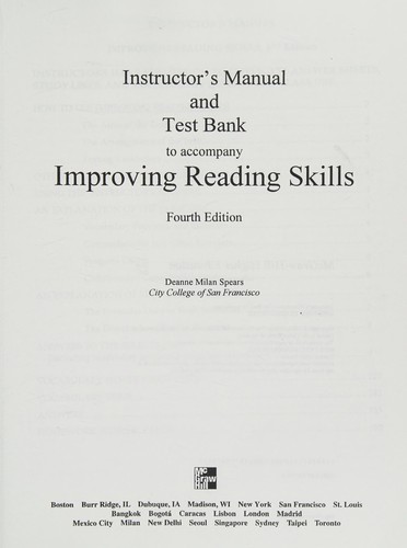 Improving Reading Skills