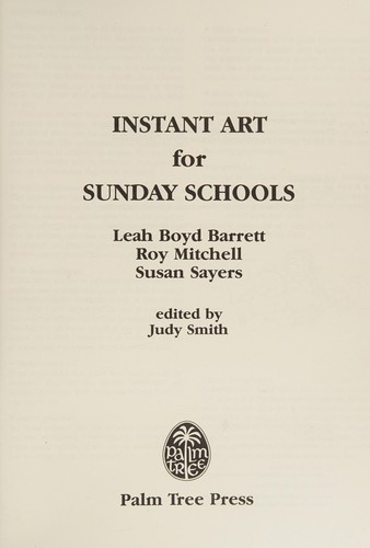 Instant Art for Sunday Schools (Instant Art)