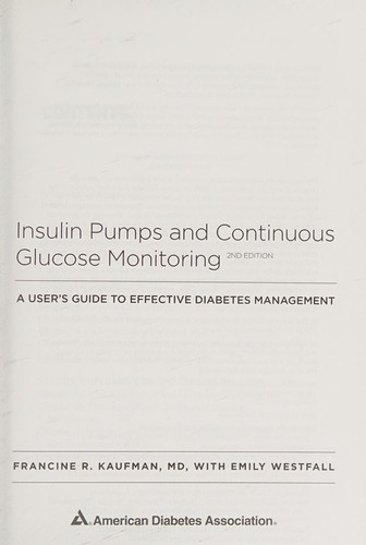 Insulin pumps and continuous glucose monitoring
