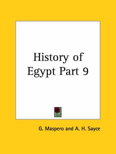History of Egypt, Part 9