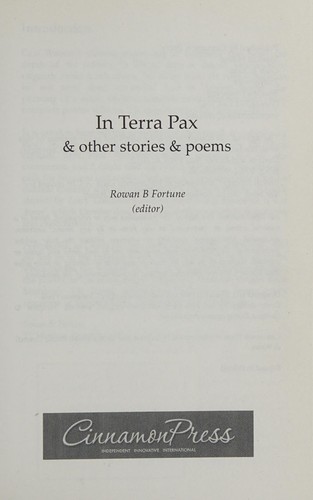 In terra pax & other stories & poems