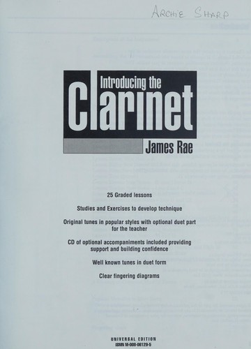 Introducing the clarinet