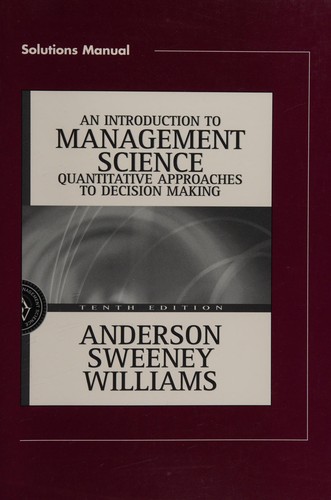 Intro Mgt Sci-Quant App Sm