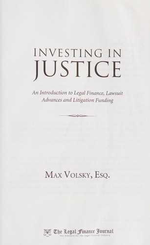 Investing in Justice