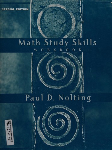 Math study skills Workbook