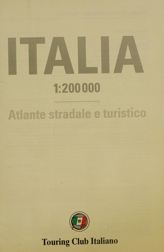 Italy atlas - atlante stradale 2018 2018