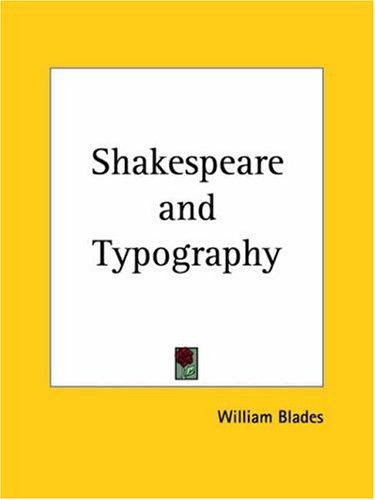 Shakespeare and Typography