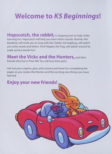 K5 Beginnings Student Worktext