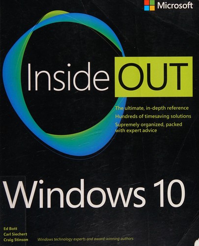 Windows 10 inside out