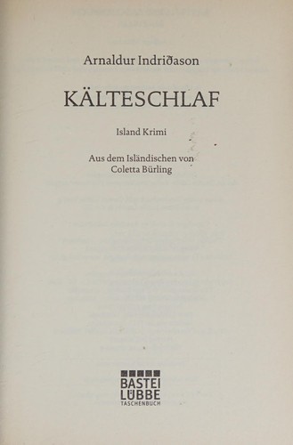 Kälteschlaf