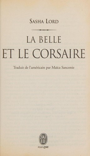 La belle et le corsaire