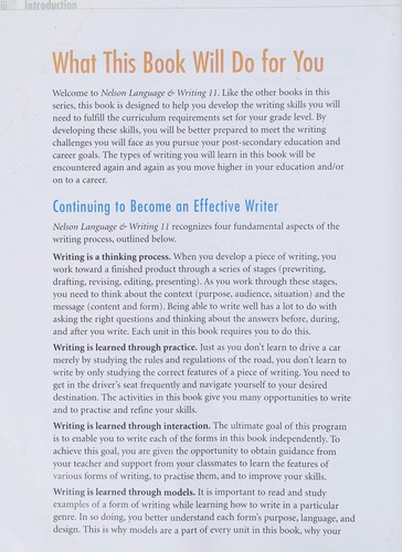 Language and Writing 11