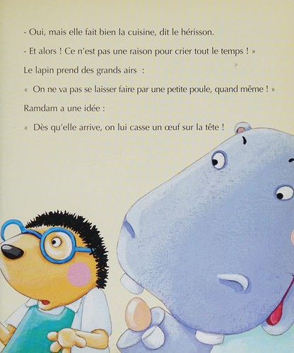 La poule joue au petit chef !