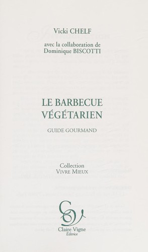 LE BARBECUE VEGETARIEN