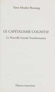 Le capitalisme cognitif