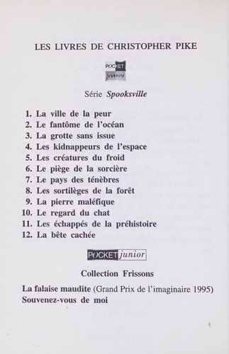 Les Echappés de la préhistoire - Spooksville n° 11