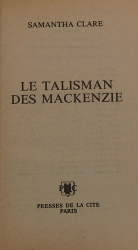 Le talisman des mackenzie