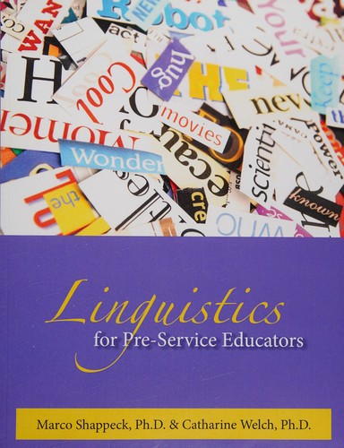Linguistics for Pre-Service Educators
