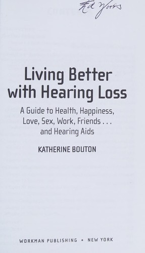Living better with hearing loss