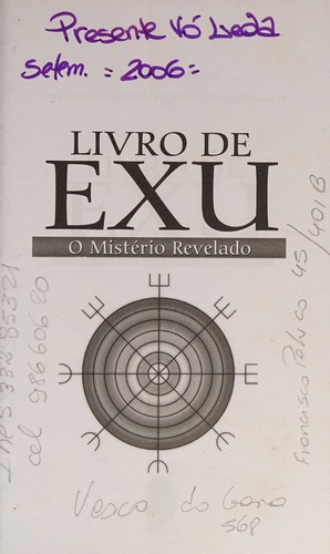 Livro De Exu. O Misterio Revelado (Em Portuguese do Brasil)