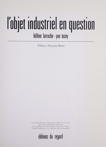 L' objet industriel en question